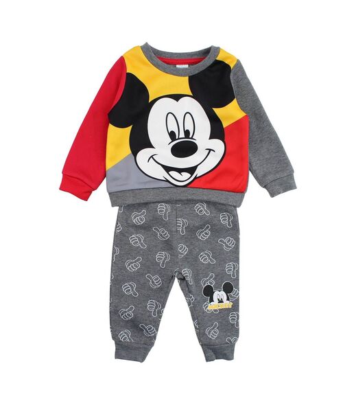 Trening vatuit 2 piese "Happy Mickey", bluza maneca lunga si pantaloni