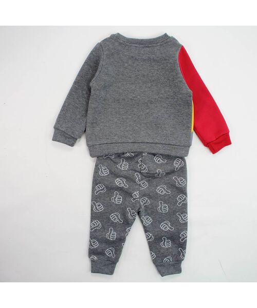 Trening vatuit 2 piese "Happy Mickey", bluza maneca lunga si pantaloni